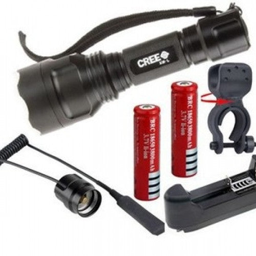 Tactical Flashlights Camping Survival Lamp