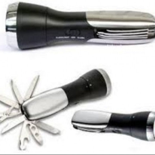 Flashlight  with  Combination Tools Survival Lamp