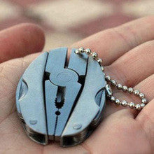 Pocket Set Tools Keychain Pliers, Knife and Screwdriver Survival Gear